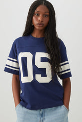 Relaxed Fit Sport Jersey T-Shirt