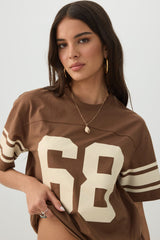 Relaxed Fit Sport Jersey T-Shirt