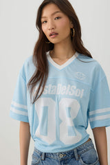 Oversized Football Mesh T-Shirt