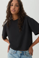 BASICORE⢠Boxy Cropped T-Shirt