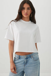 Basicore⢠Boxy Cropped T-Shirt