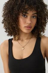 Crop Tank Top With Built In Bra