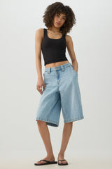 Crop Tank Top With Built In Bra