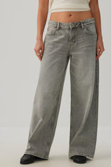 The Off-Duty Fit Low Rise Wide Leg Jean