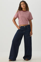 The Off-Duty Fit Low Rise Wide Leg Jean
