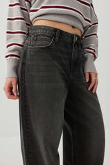 The Muse Fit Mid Rise Baggy Jean