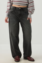 The Muse Fit Mid Rise Baggy Jean