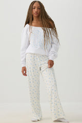 Off Shoulder Fleece Top