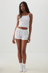 Rib PJ Shorts