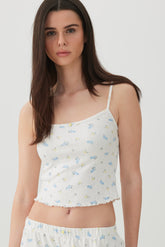 Pointelle PJ Tank Top