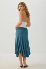 Midi Draped Skirt