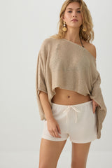 Flowy Seersucker Shorts