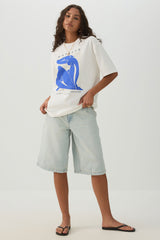 Cotton Oversized Graphic T-Shirt