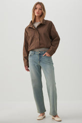 The Cropped Era Fit Ankle Straight Jean