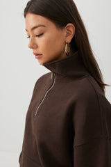 MADESOFT⢠Fleece Half Zip Sweatshirt