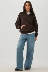 MADESOFT⢠Fleece Half Zip Sweatshirt