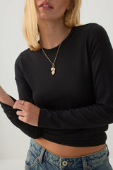 Basicore⢠Fitted Long Sleeve T-Shirt