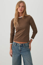 Basicore⢠Fitted Long Sleeve T-Shirt