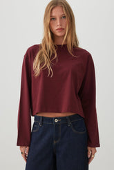 BASICORE⢠Boxy Long Sleeve T-Shirt