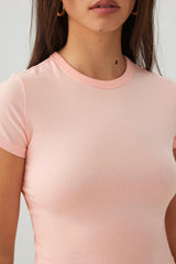 Basicore⢠Crop Cap Sleeve T-Shirt