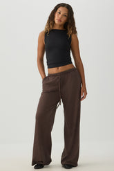 Striped Wide Leg Knit Pants