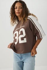 Graphic Print Boxy T-Shirt