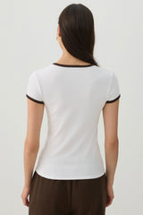Ringer Crew Neck T-Shirt