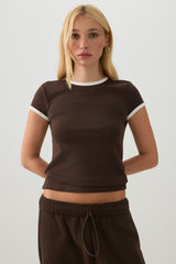 Ringer Crew Neck T-Shirt