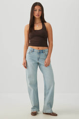 SMOOTHCORE⢠Halter Crop Tank Top