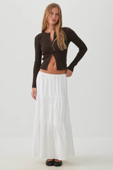 Tiered Maxi Skirt