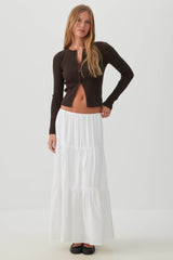Tiered Maxi Skirt