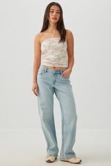 Foliage Crop Tube Top
