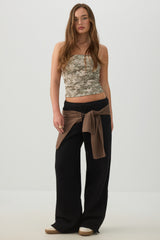 Foliage Crop Tube Top