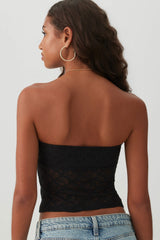 Lace Tube Top