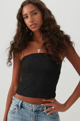 Lace Tube Top