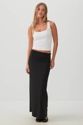 Maxi Fold-Over 2-in-1 Skirt