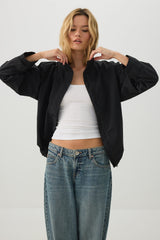 Oversized Windbreaker Jacket