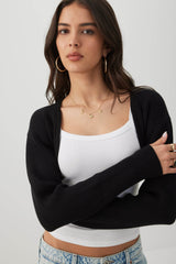 Ultra Crop Rib Bolero