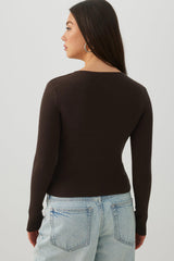 Slim Fit Button Front Cardigan