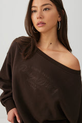 MADESOFT⢠Fleece Off Shoulder Sweatshirt
