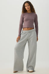 MADESOFT⢠Fleece Wide Leg Sweatpants