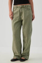 The Muse Fit Mid Rise Baggy Pants