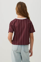 Boxy Sports Jersey Top