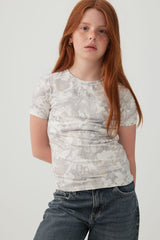 Foliage Print Baby Tee