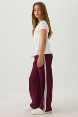 Rib Peplum Top