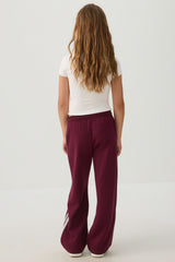 Lace Trim Knit Pants