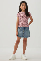Midi Denim Skirt