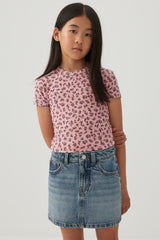 Midi Denim Skirt