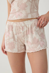 Ribbed Tank Top and Short Pyjamas Set