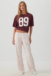 Plaid Super Soft Straight Leg PJ Pants